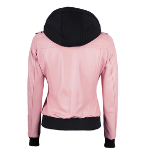 Tulip Women’s Bomber Style Motorcycle Jacket