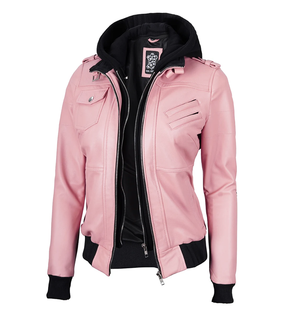 Tulip Women’s Bomber Style Motorcycle Jacket