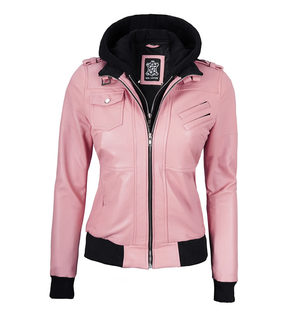 Tulip Women’s Bomber Style Motorcycle Jacket